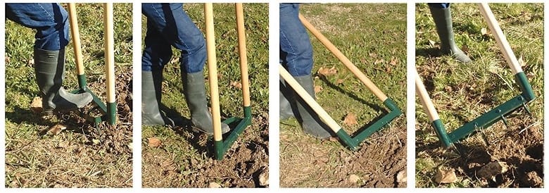 outil retourner la terre